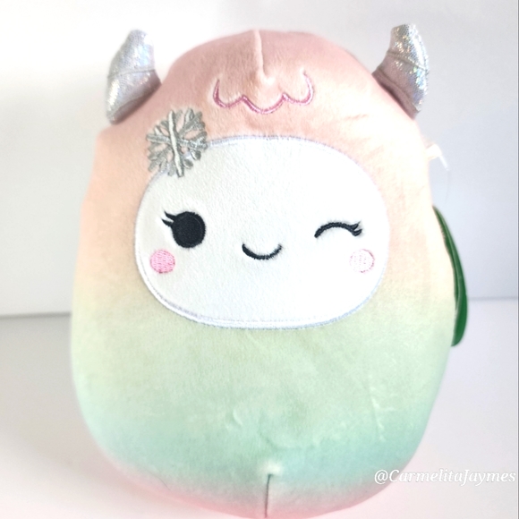 Squishmallows Other - 🎄 YARA 🐾 Rainbow Yeti w ❄️ Christmas 2022 Original Squishmallow ☆ NWT ☆